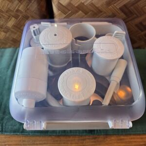 Kitchen Aid KFP1344ESO Food Processor Blades Discs Adapters‎ Attachments Storage